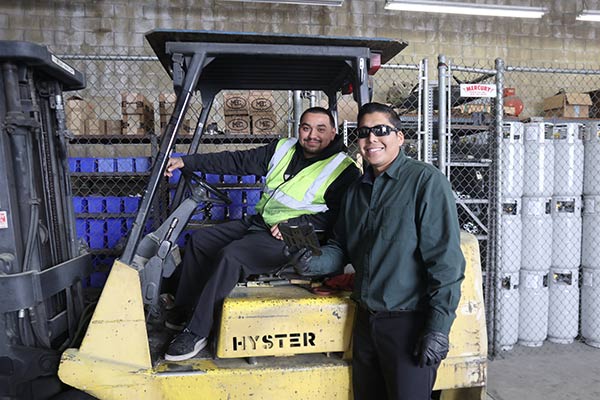 Forklift Propane Service Staff Forklift Propane Service Staff