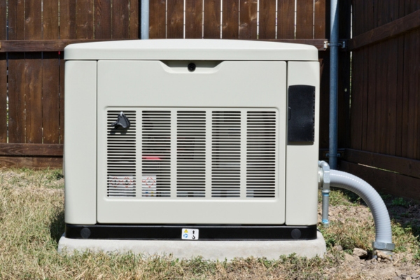 propane-powered standby generator