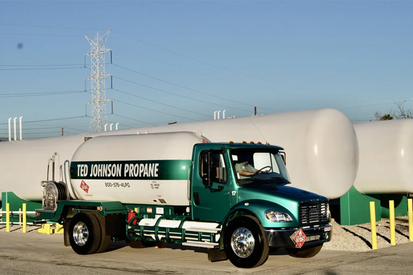 ted johnson propane commercial fuel delivery
