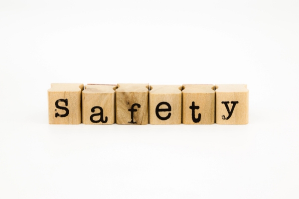 safety spelled using wooden letter cubes depicting Safety Practices and Emergency Preparedness