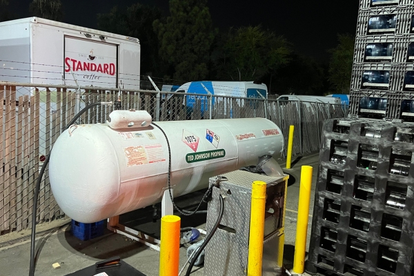 commercial propane tank