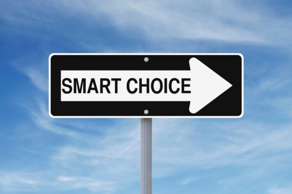 smart choice road sign depicting propane for fleet managers