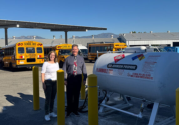 school bus fleet fueling west covina california